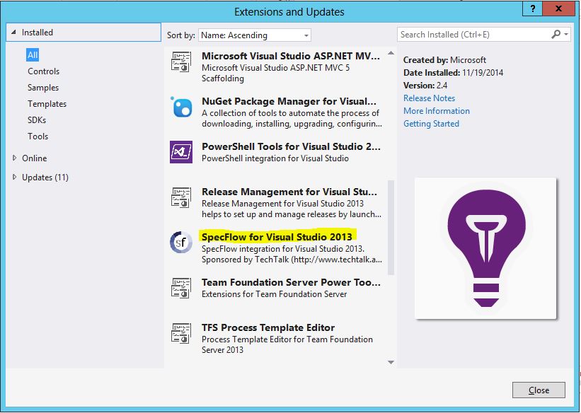 specflow-install