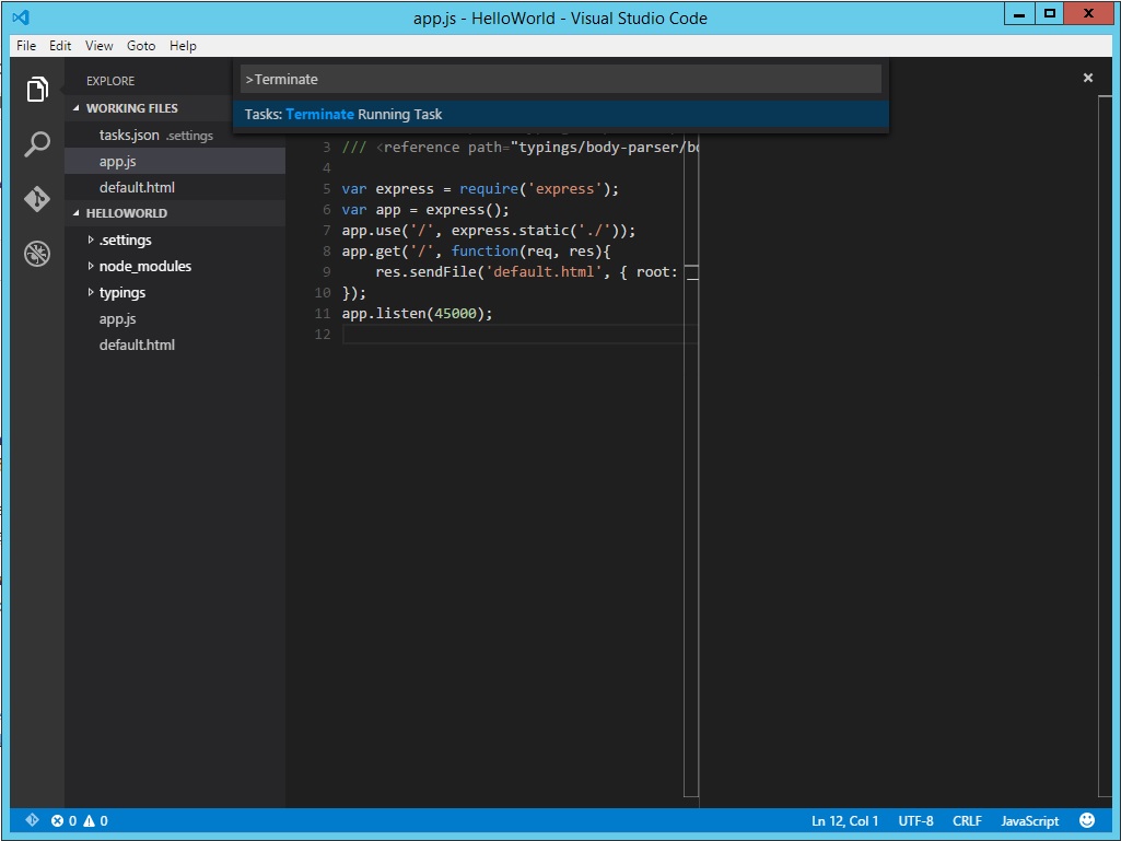 helloworld-terminate-task