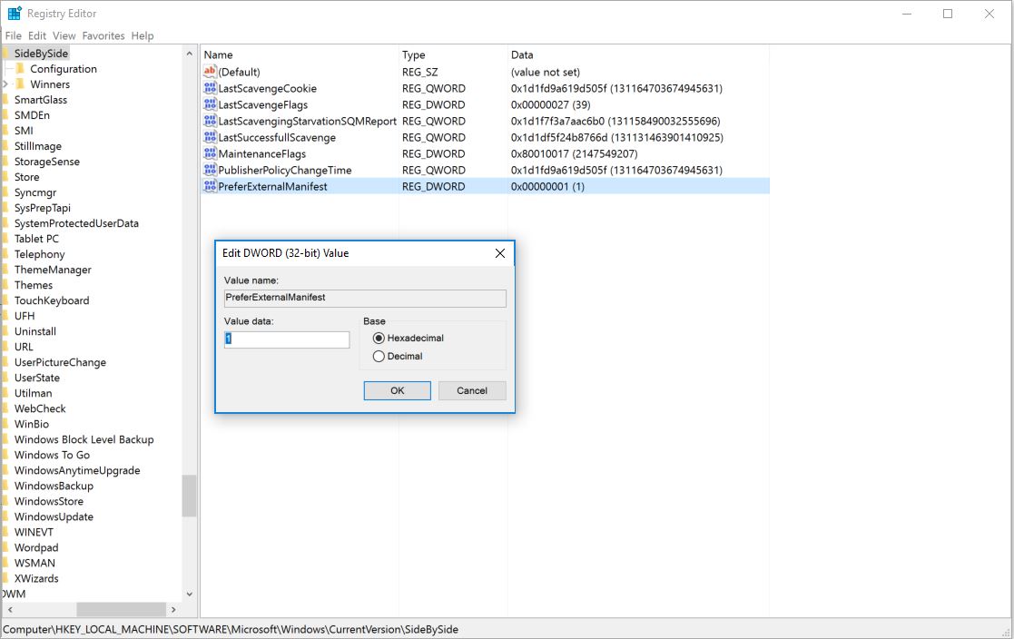 preferexternalmanifest-registry