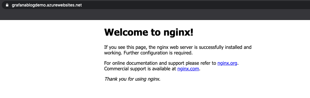 Grafana Nginx